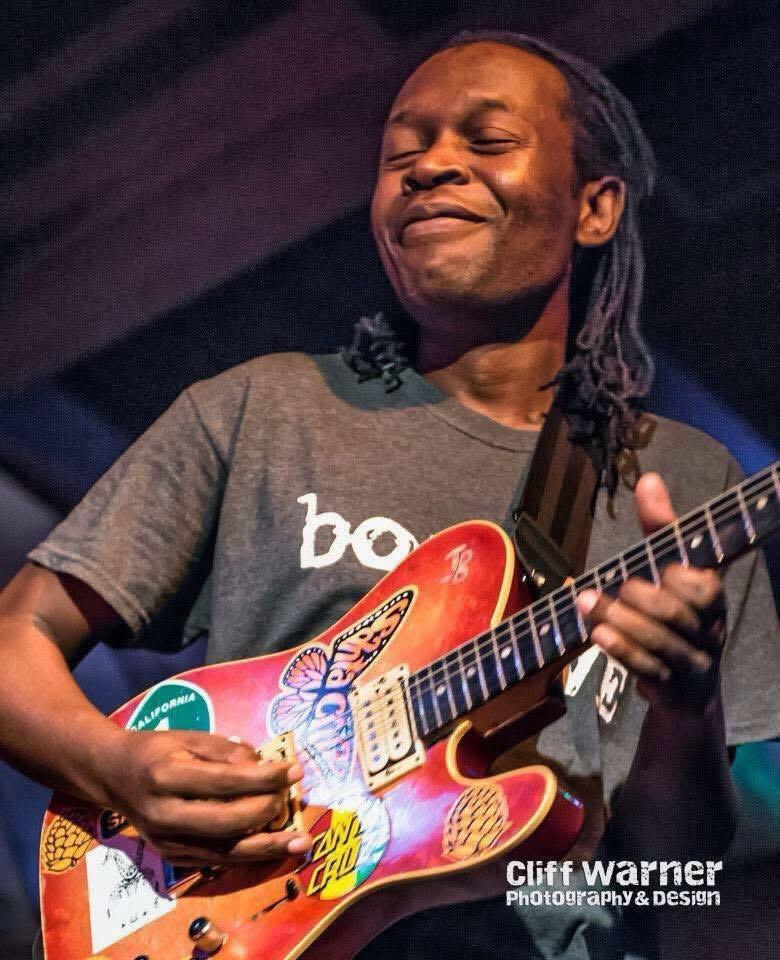 Guitarist performing soulful Zimbabwean music